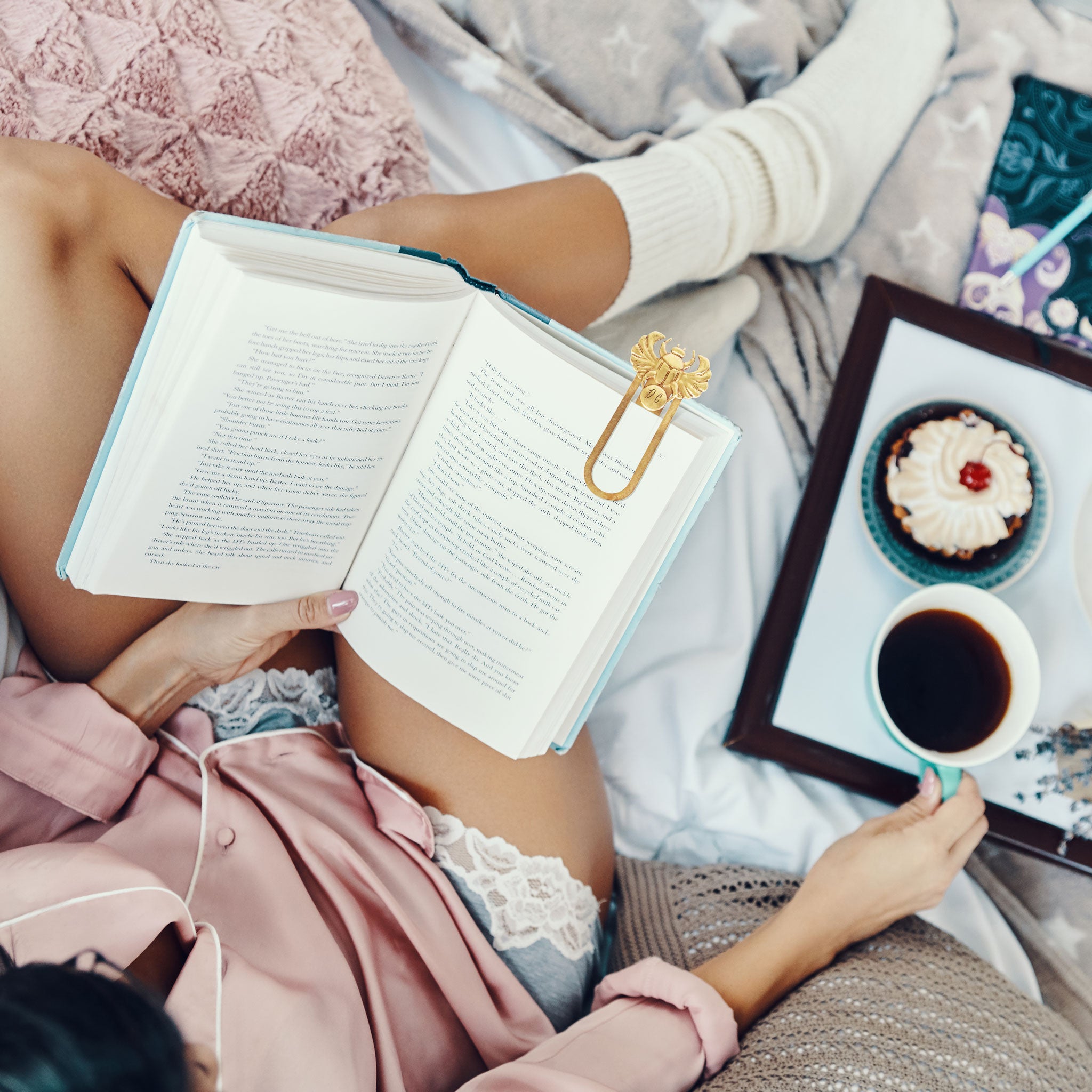 Eelis - Segnalibro / Fermacarte Scarabeo