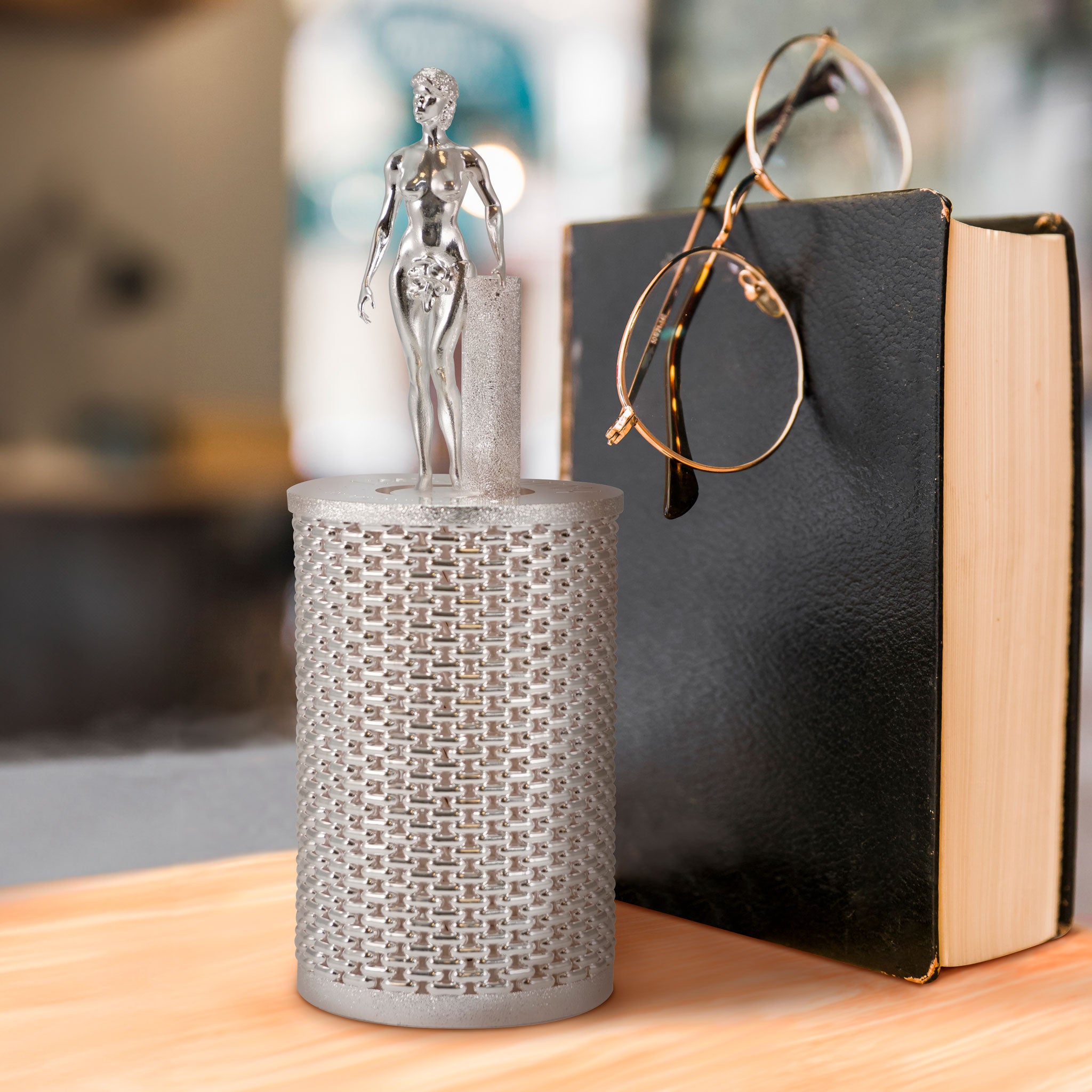 Divine Wisdom - Fermalibro donna con colonna