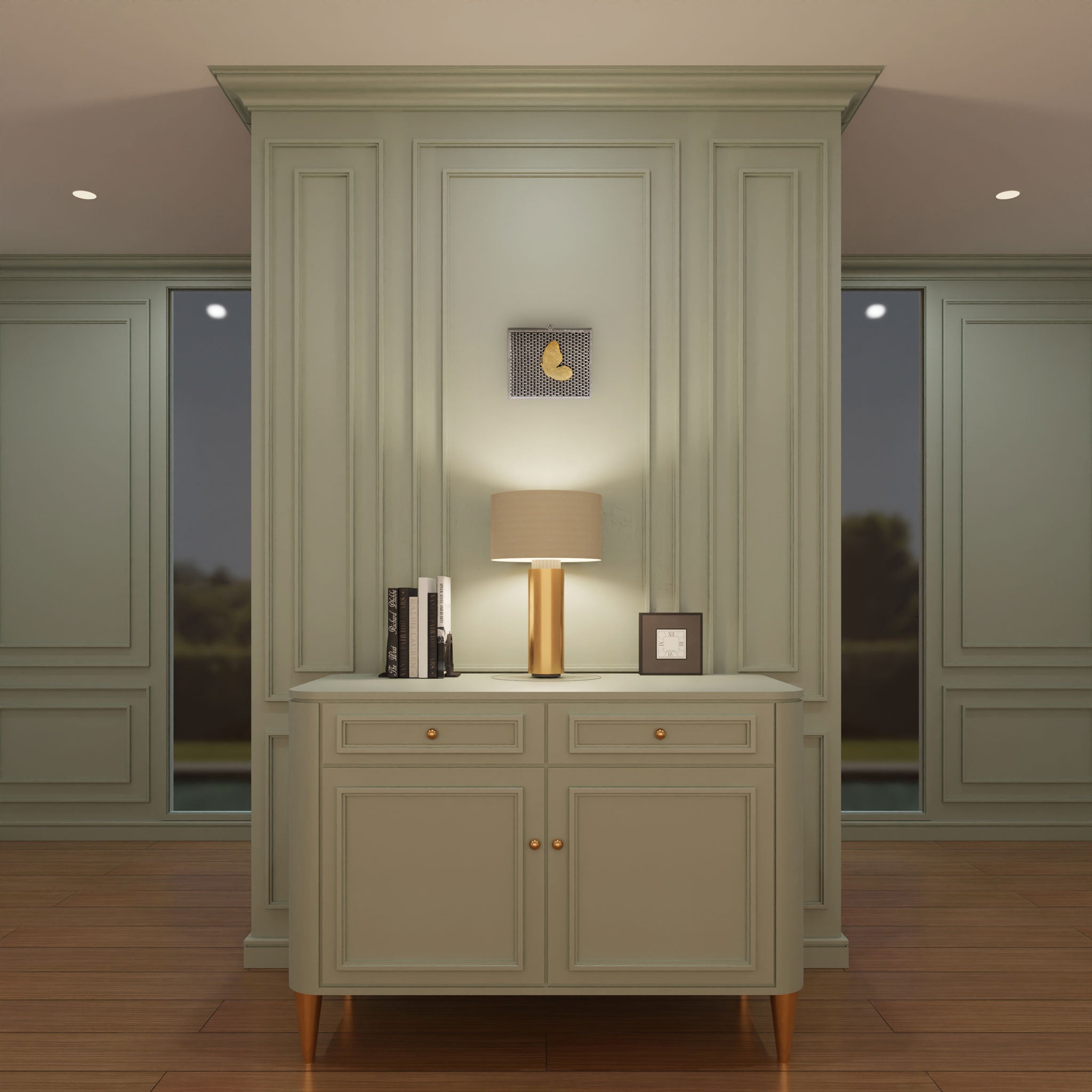 Butterflies - Quadretto con farfalla